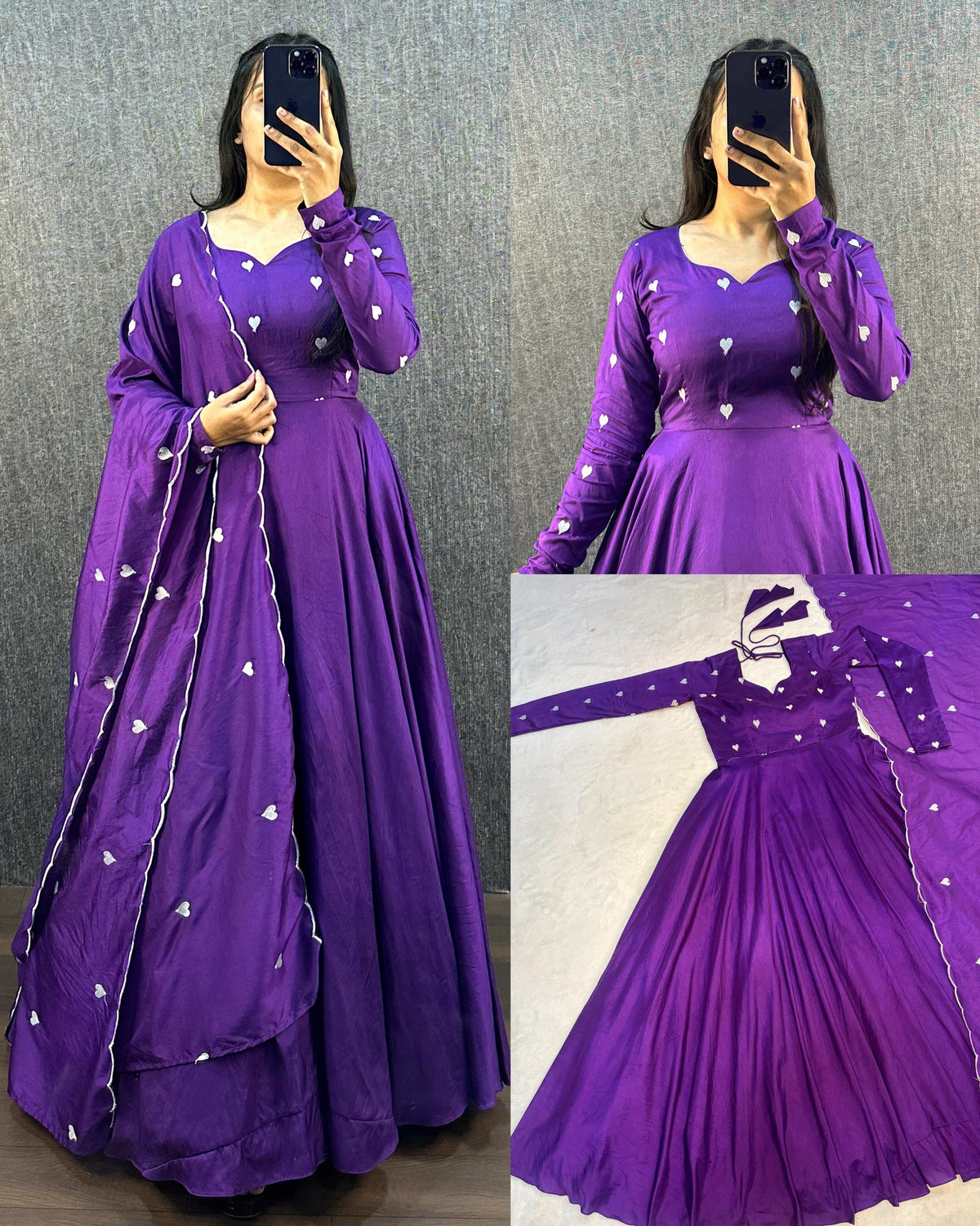 Cotton Silk Gown